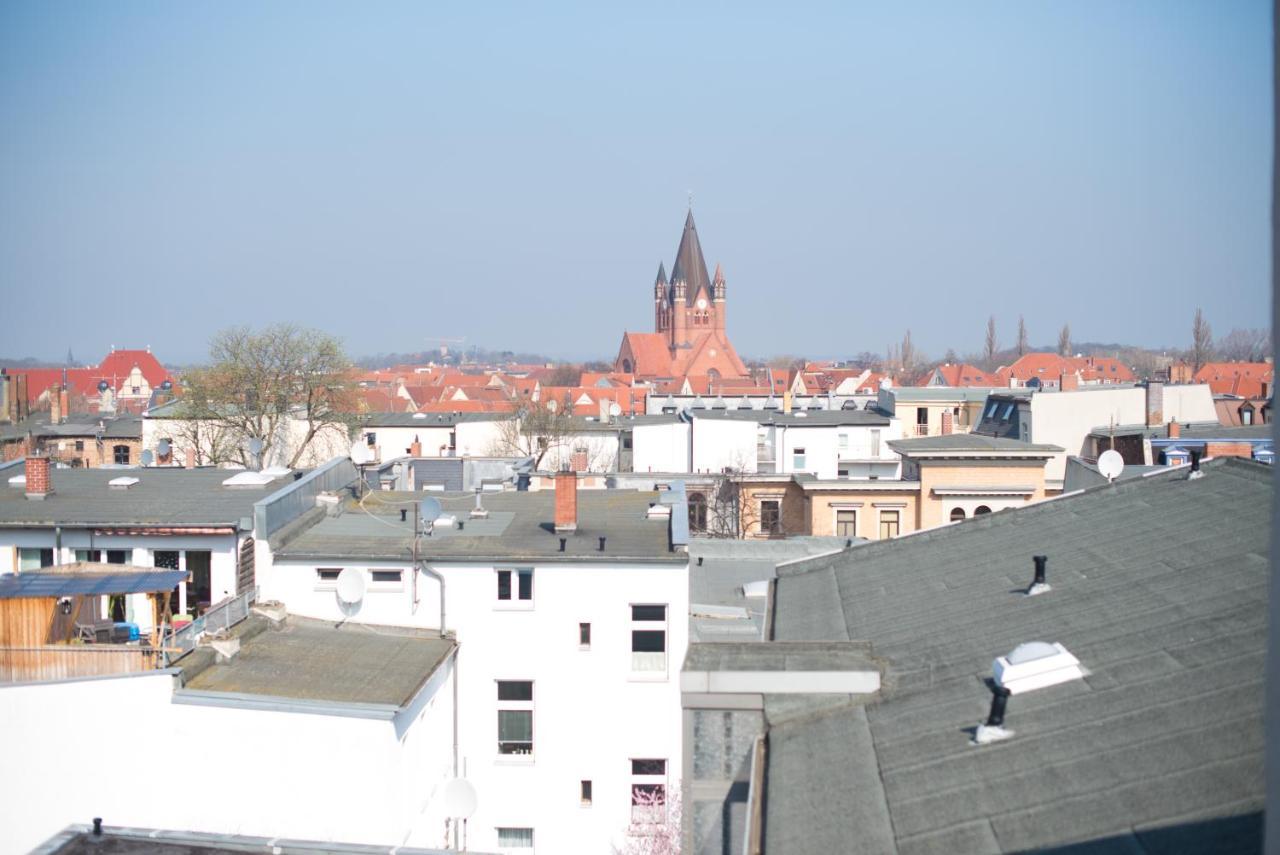 City-Hotel Am Wasserturm Halle Halle (Saale) Exterior foto